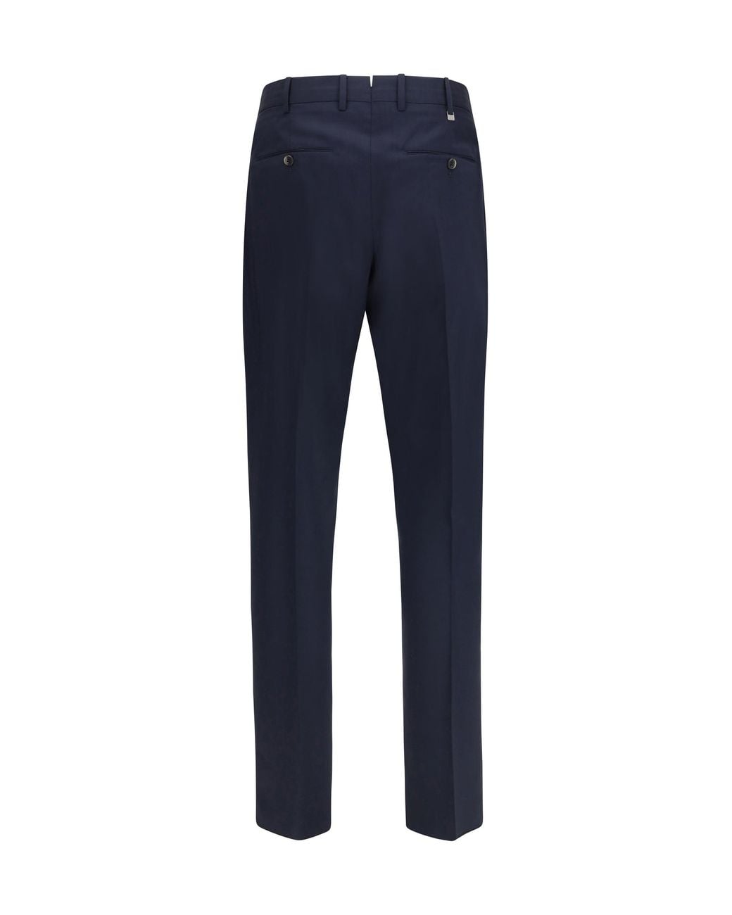 PT Torino Blue Trousers Union Superlight Wool for men