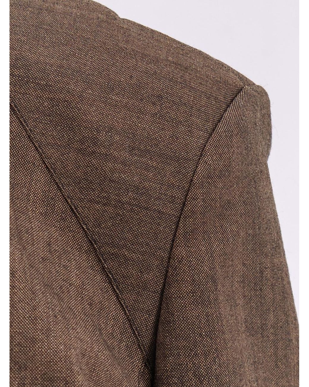 Soeur Brown Giovana Virgin Wool Sweater