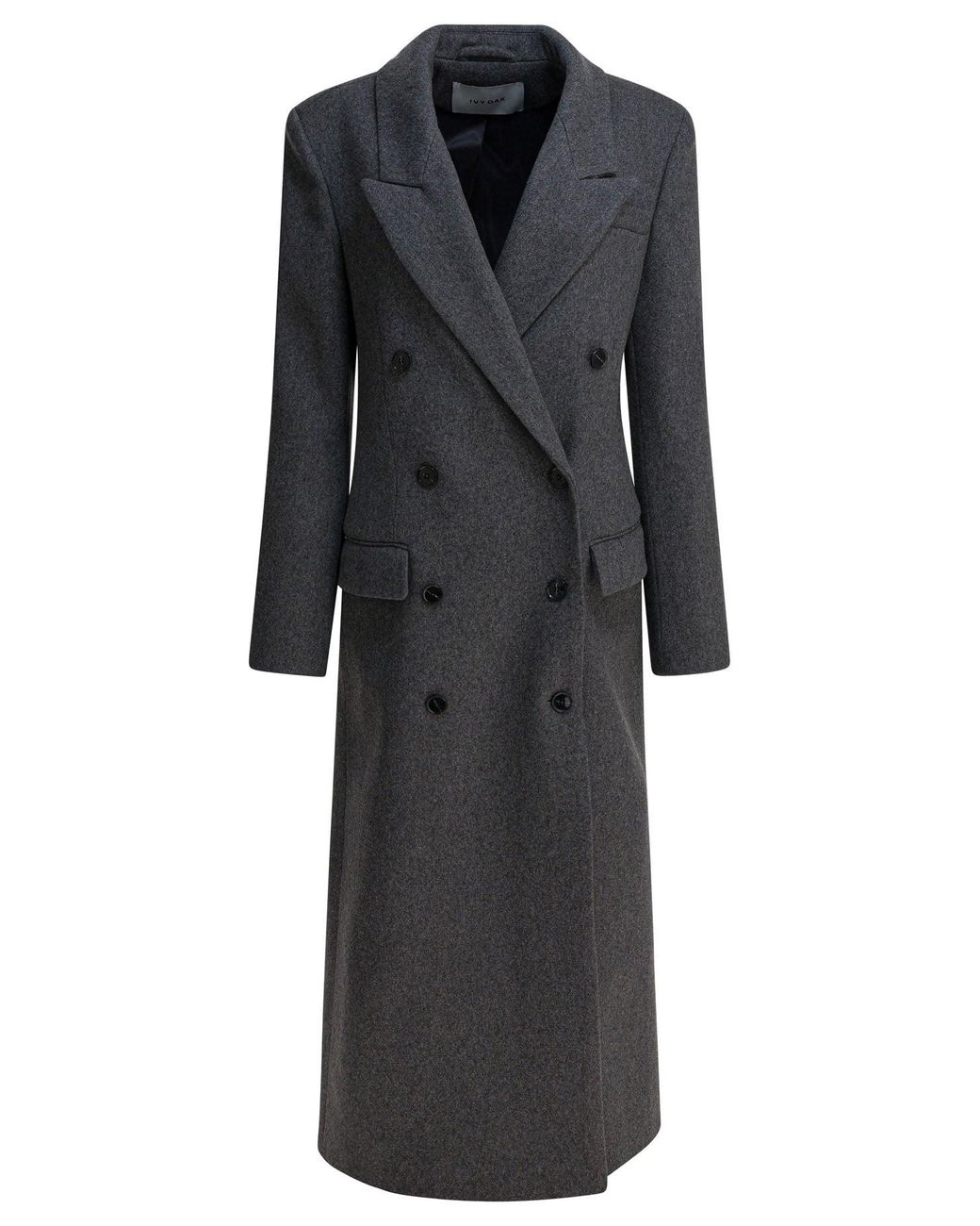 IVY & OAK Black Recycled Wool Jacket