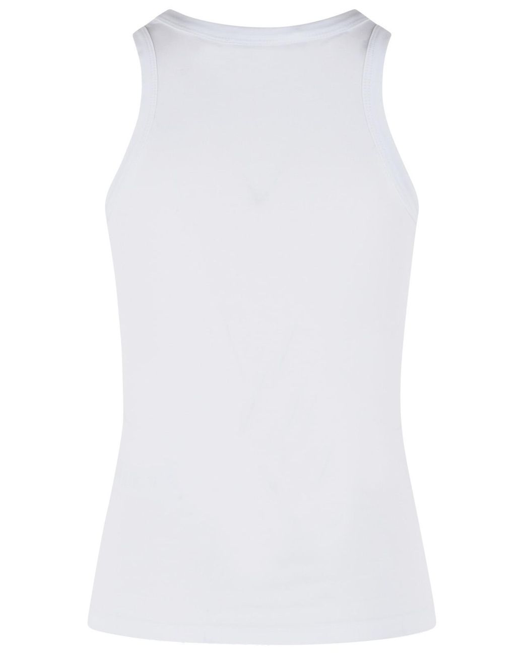 Coperni White Cotton Blend Tank Top