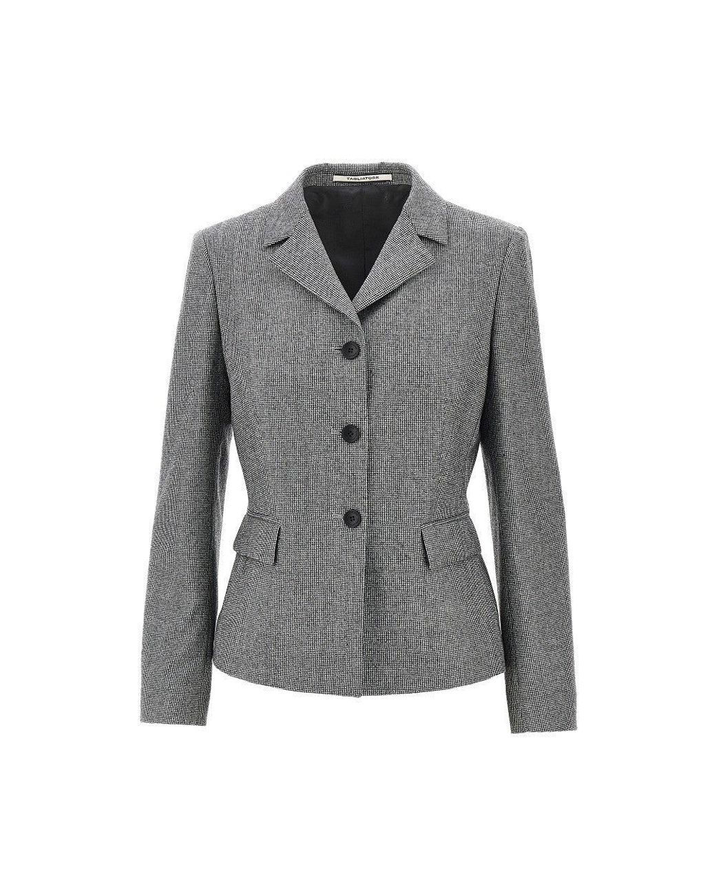 Tagliatore Gray 'Daria' Super 110's Wool Jacket