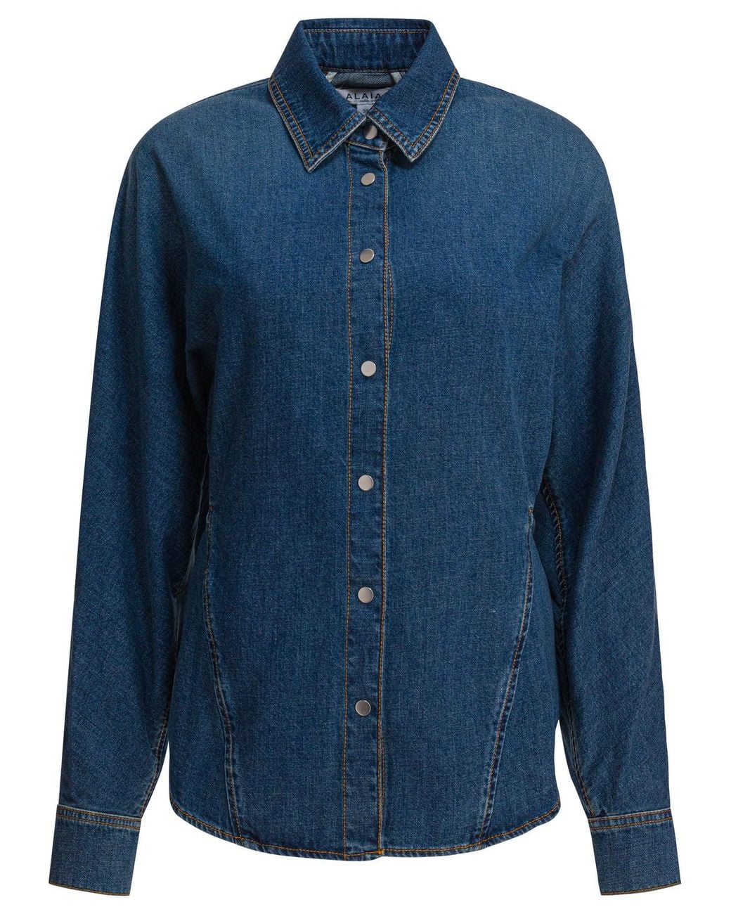 Alaïa Blue Denim Shirt