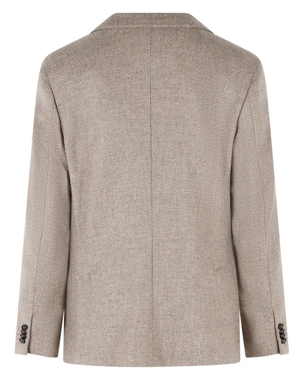 Zegna Natural Wool Blazer for men