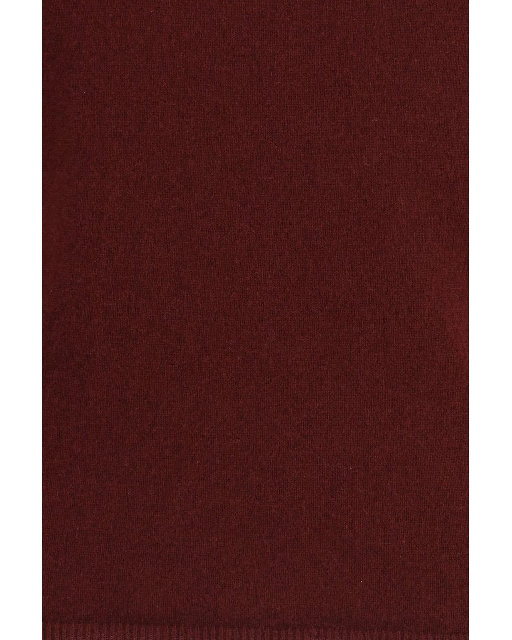 Allude Red Cashmere Turtleneck Sweater