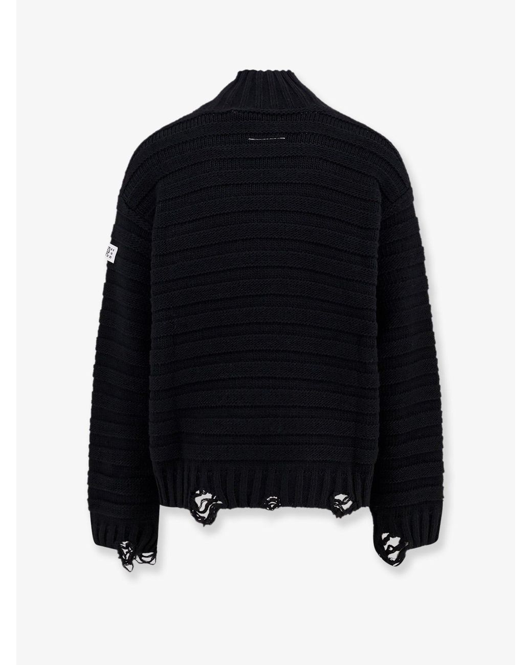 MM6 by Maison Margiela Black Sweaters for men