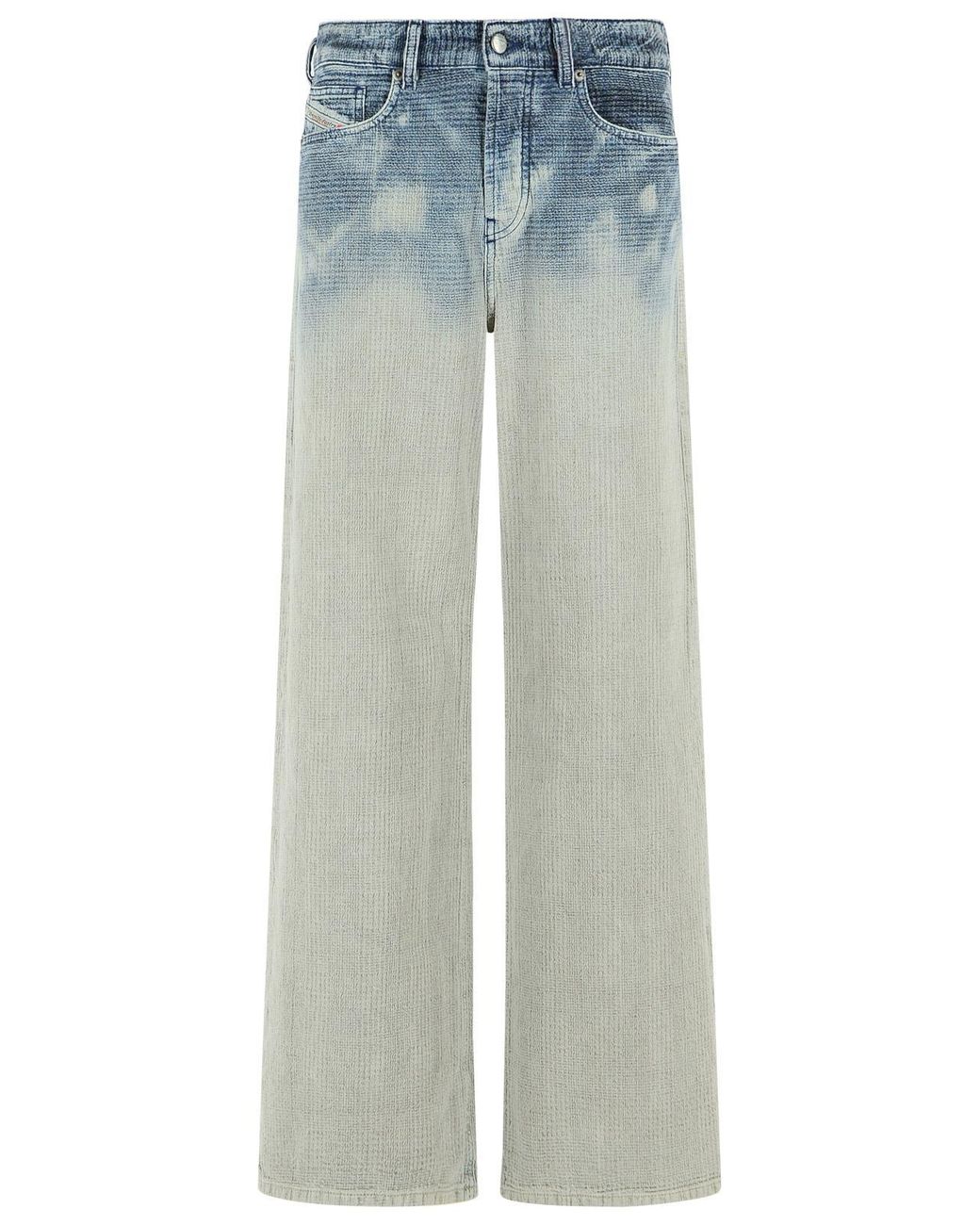DIESEL Blue '1996 D-Sire' Light Cotton Jeans