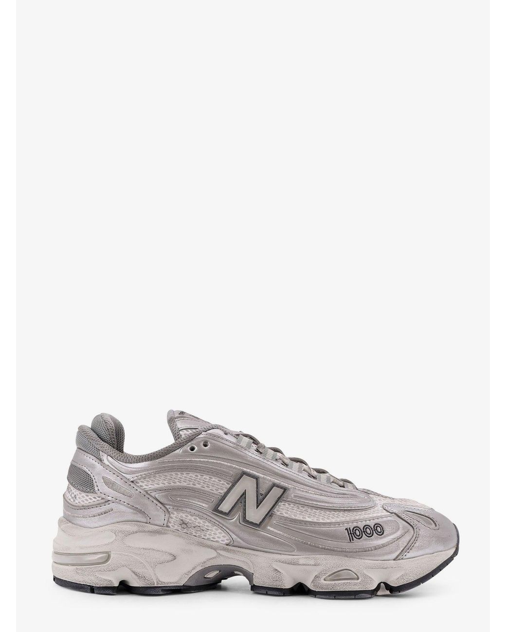 New Balance White 1000 Sneakers for men