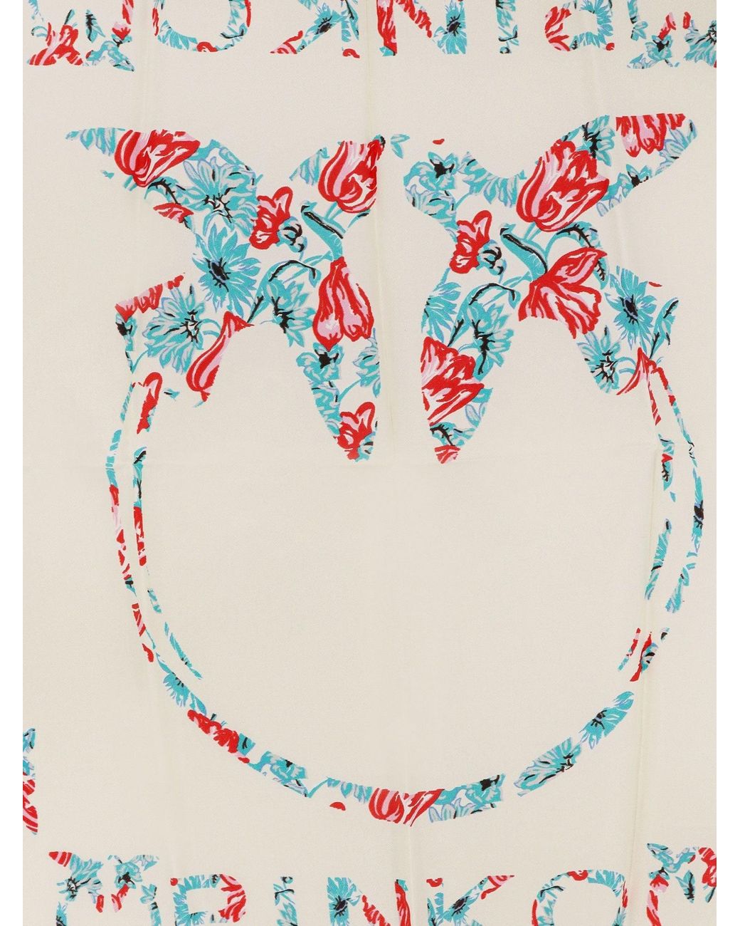 Pinko Blue Foulard Print