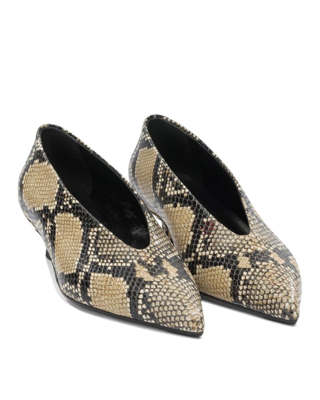 Aeyde Metallic Clara 35Mm Pumps