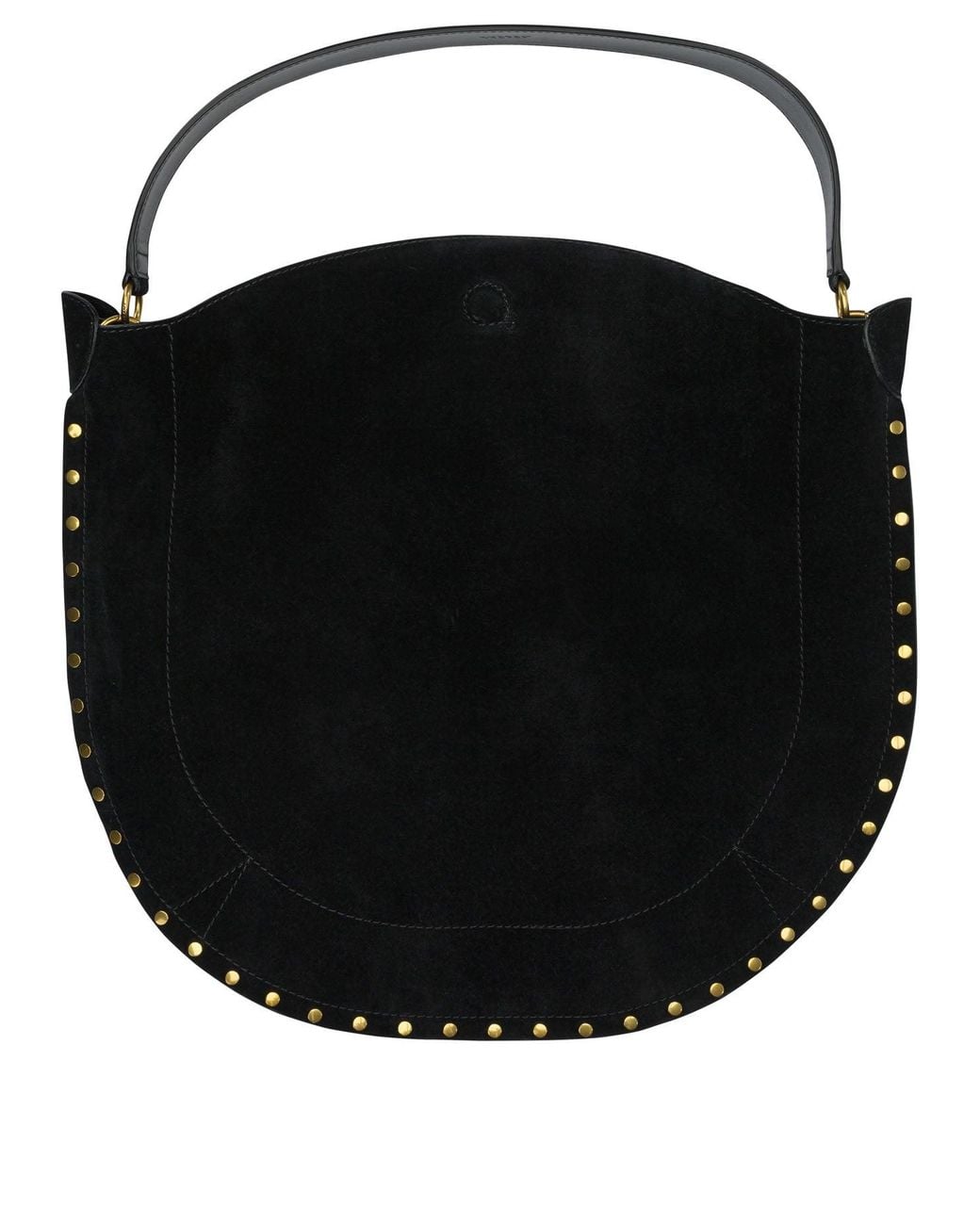 Isabel Marant Black "Oskan Hobo Soft" Large Shoulder Bag