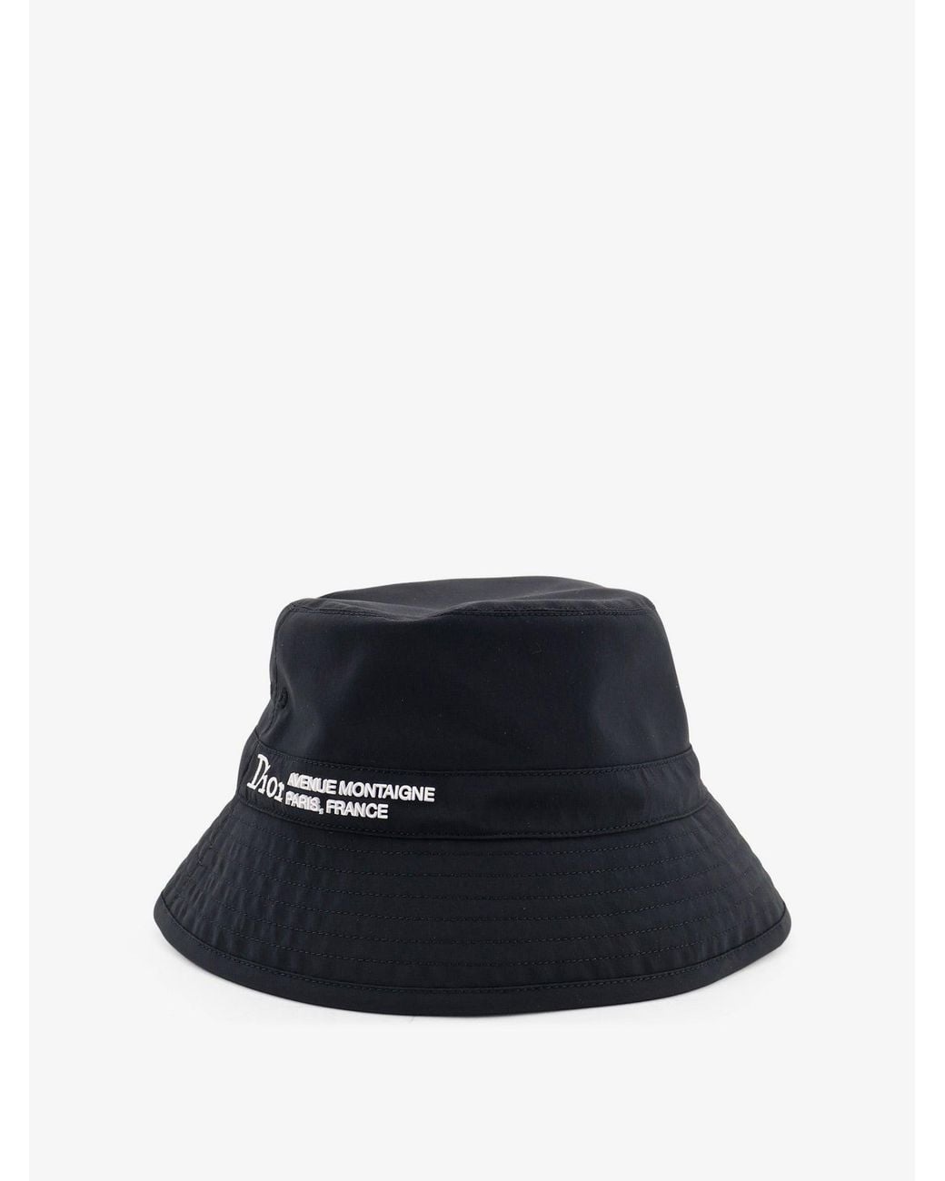 Dior Blue Montaigne Cloche Hat Technical Fabric for men