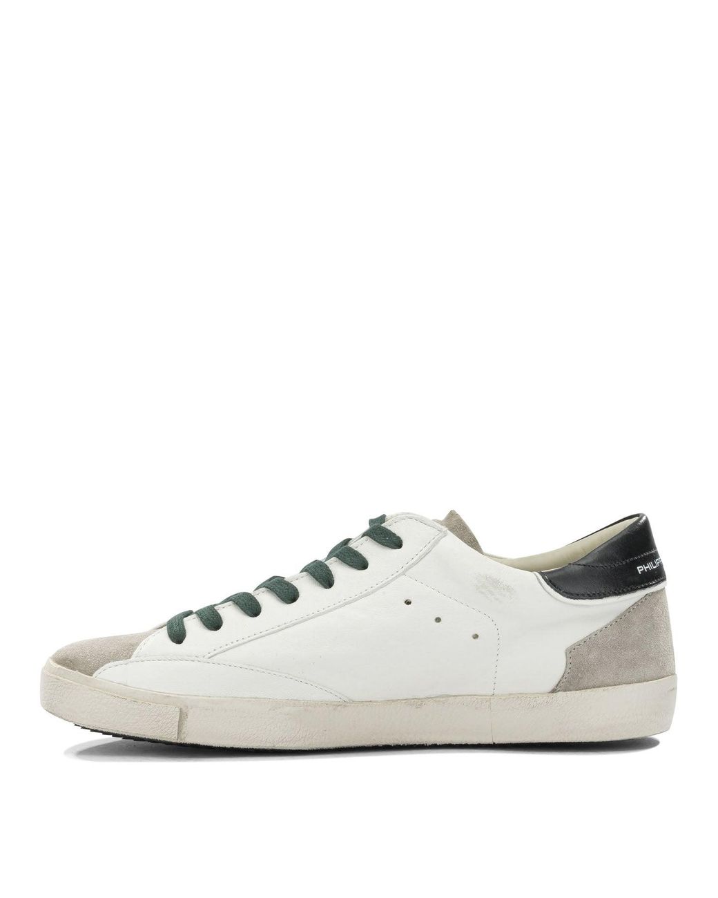 Philippe Model White Sneakers & Slip-On