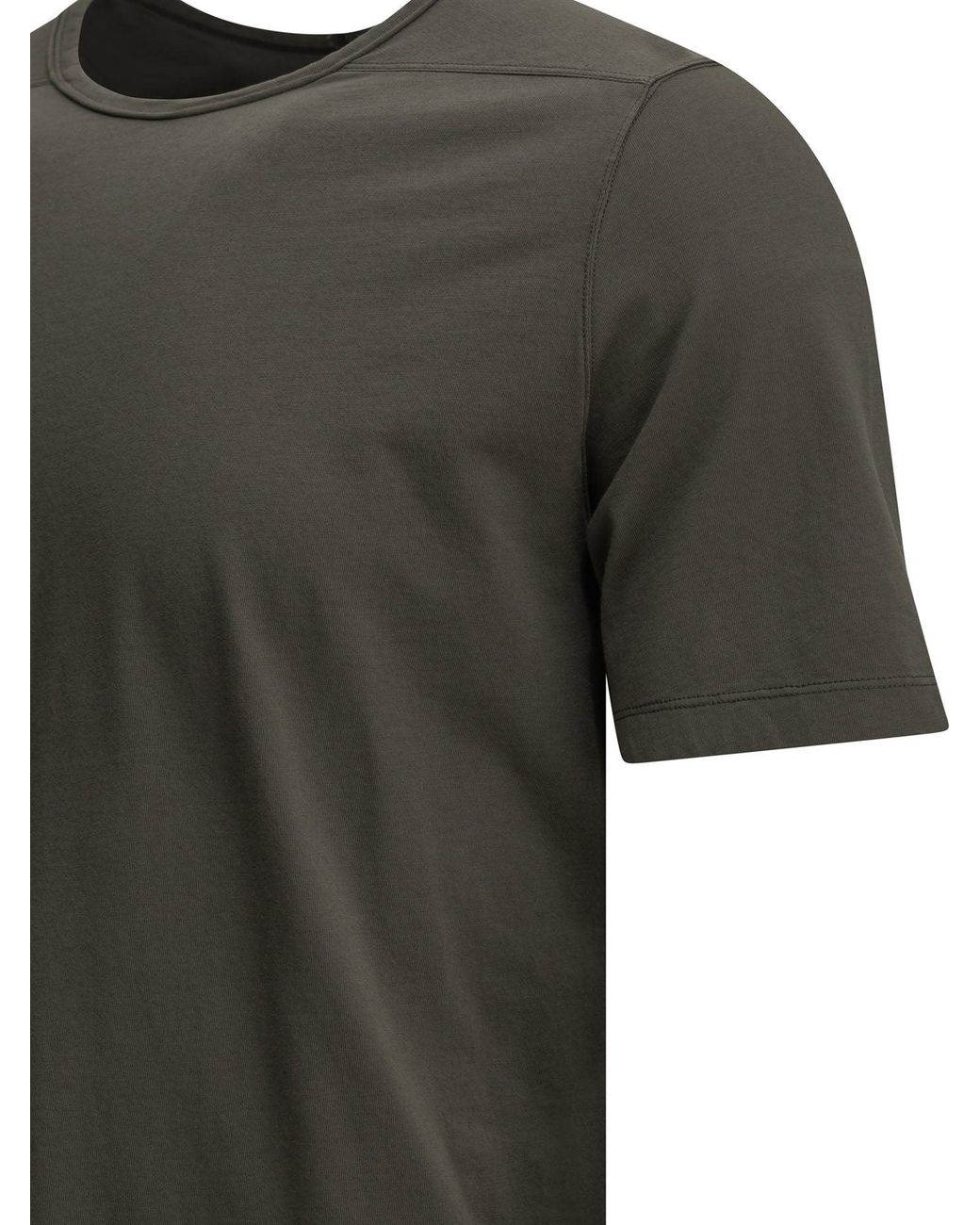 Rick Owens Gray "Level" Crew-Neck T-Shirt for men