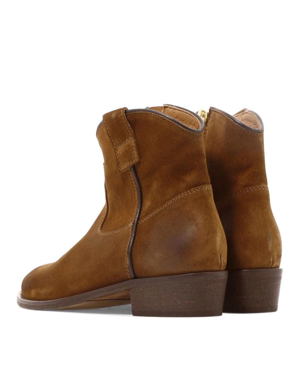 Via Roma 15 Brown Martora Ankle Boots