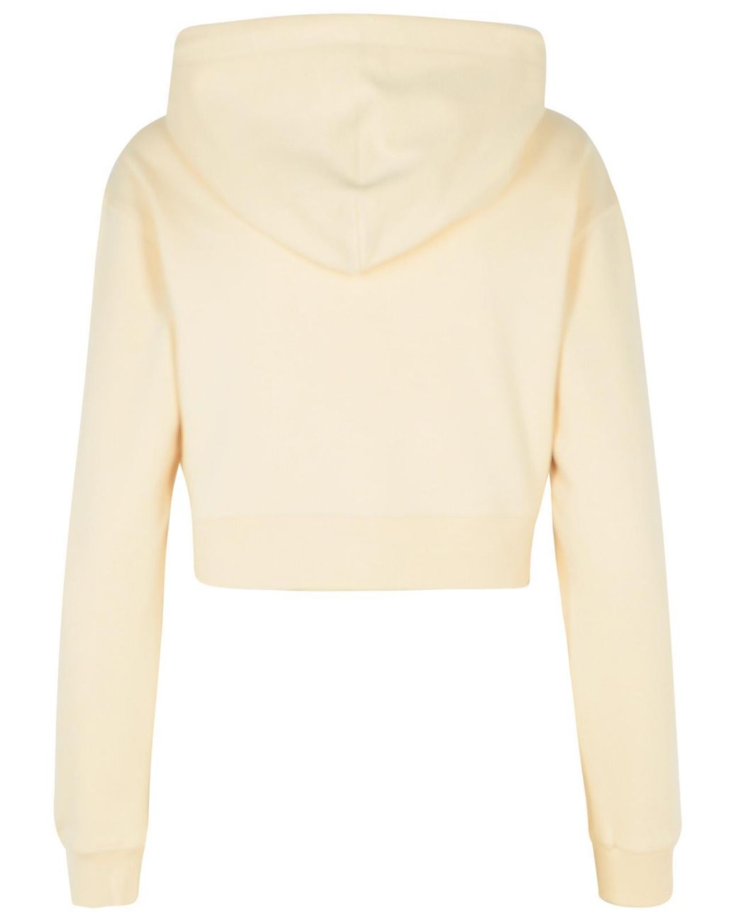 Moschino Natural Ivory Cotton Sweatshirt