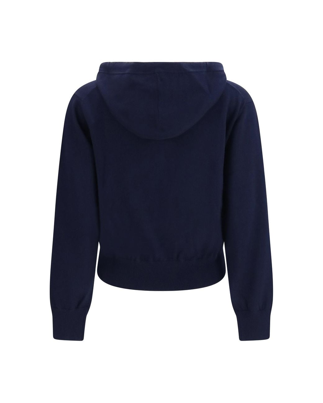 KENZO Blue Eiffel Tower Wool Hoodie