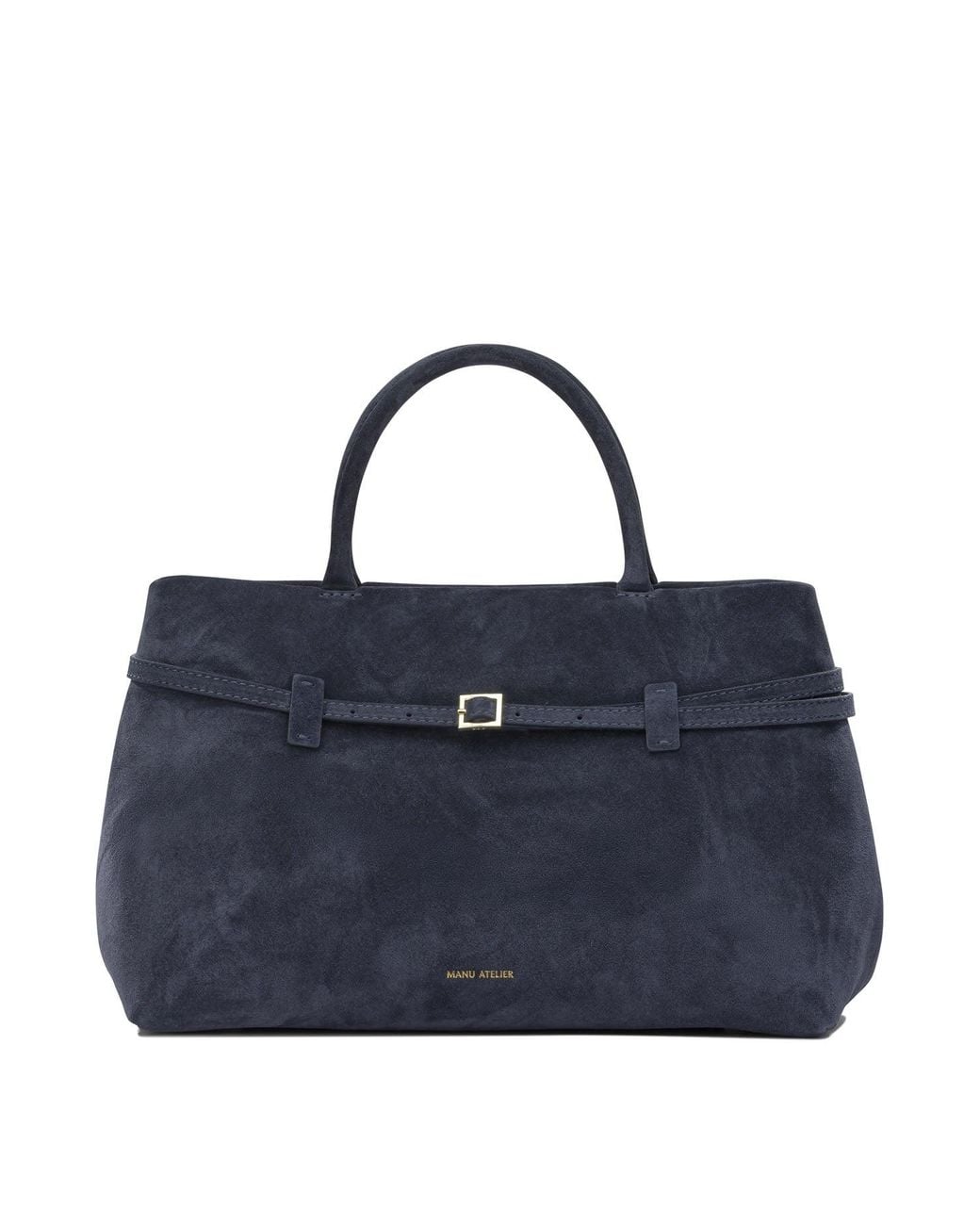 MANU Atelier Blue "Le Cambon 35" Medium Handbag
