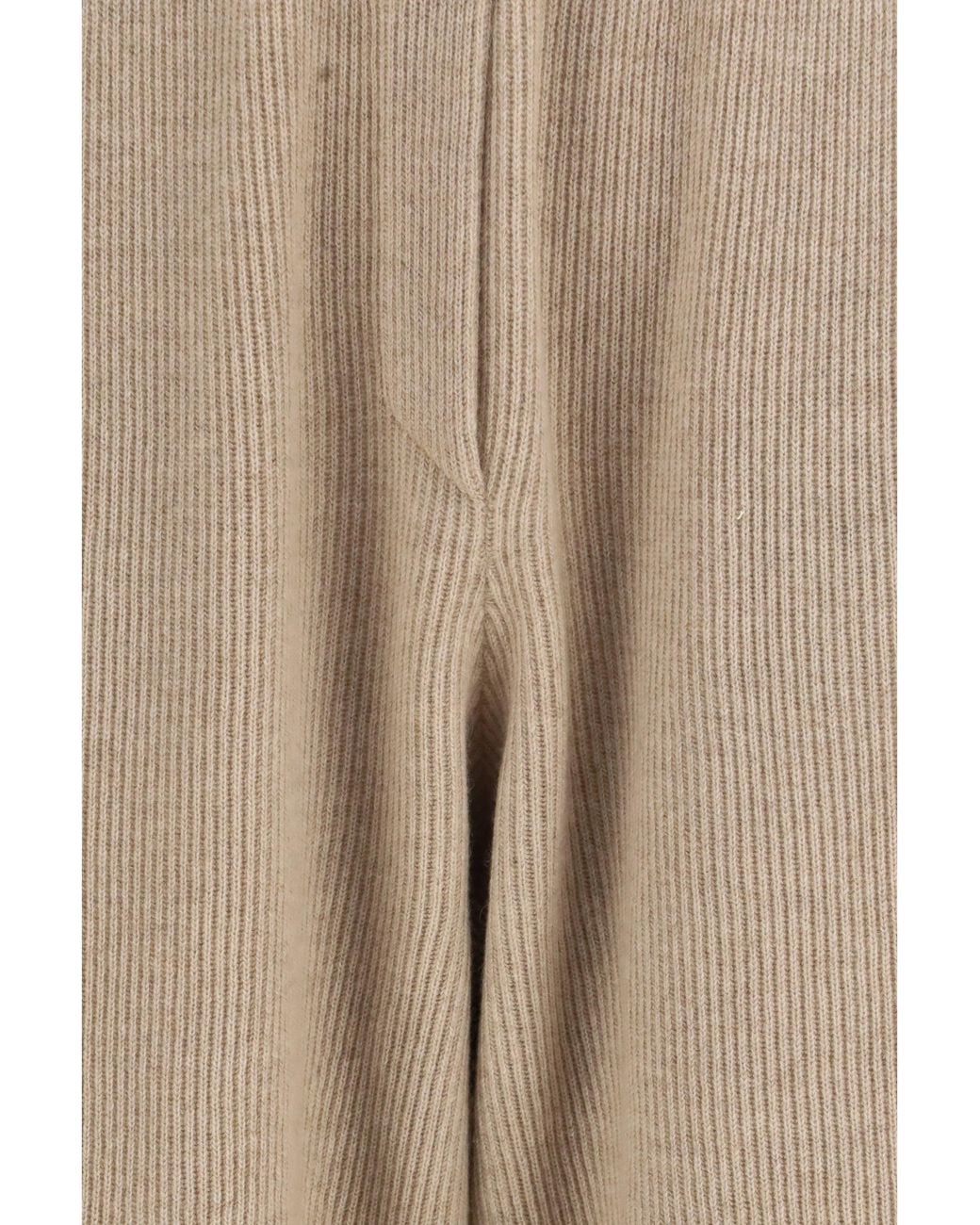 Brunello Cucinelli Natural Cashmere Pants