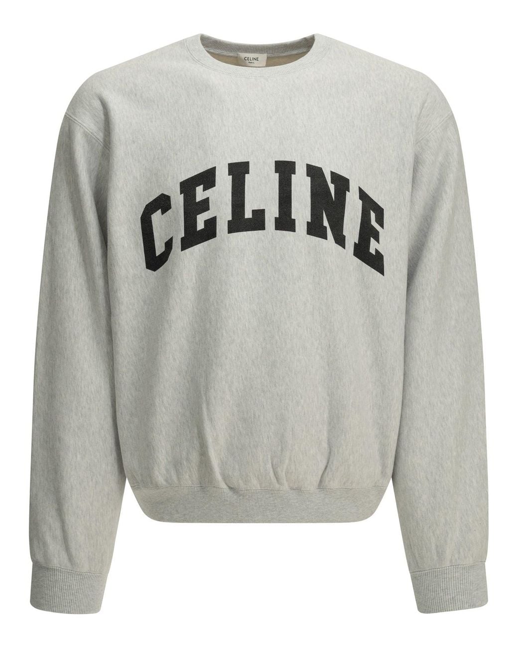 Céline Gray Cotton Sweatshirt for men