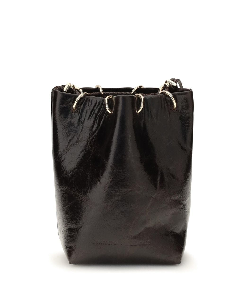Benedetta Bruzziches Black Doudou Petite Bucket Bag