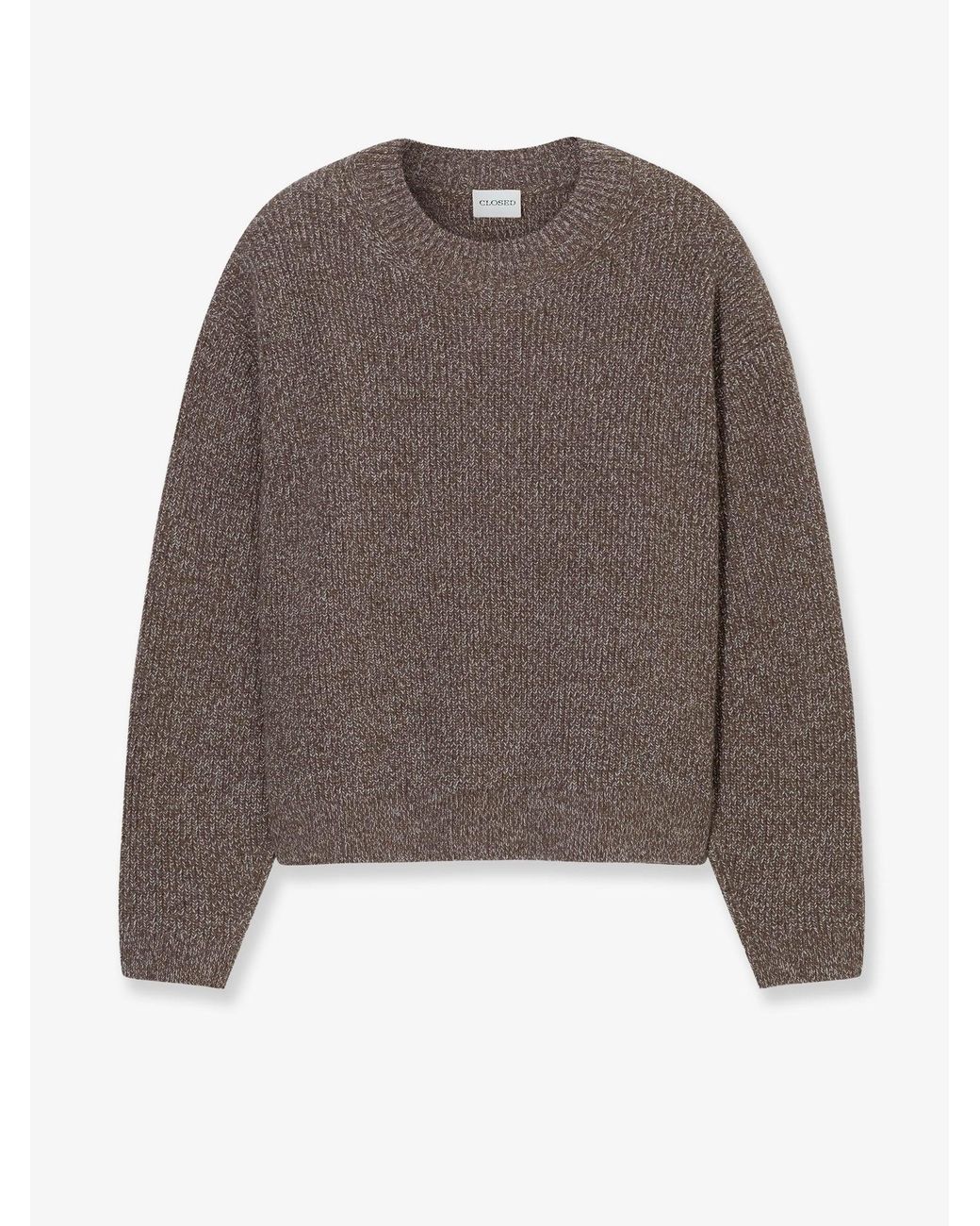 Closed Brown Wool Blend Sweater