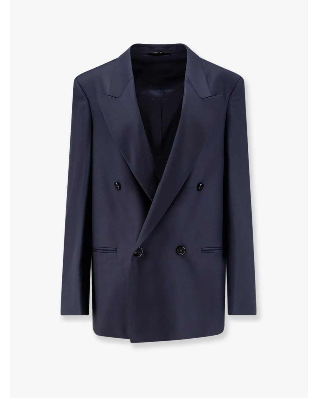 Gucci Blue Primavera Light Wool Blazer