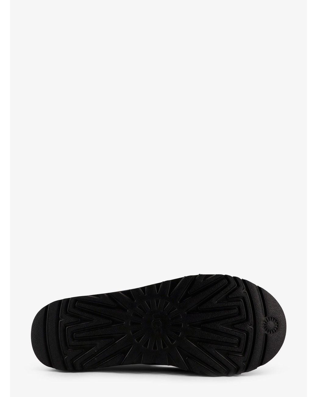 Ugg Black Genuine Leather Mini Slippers For for men