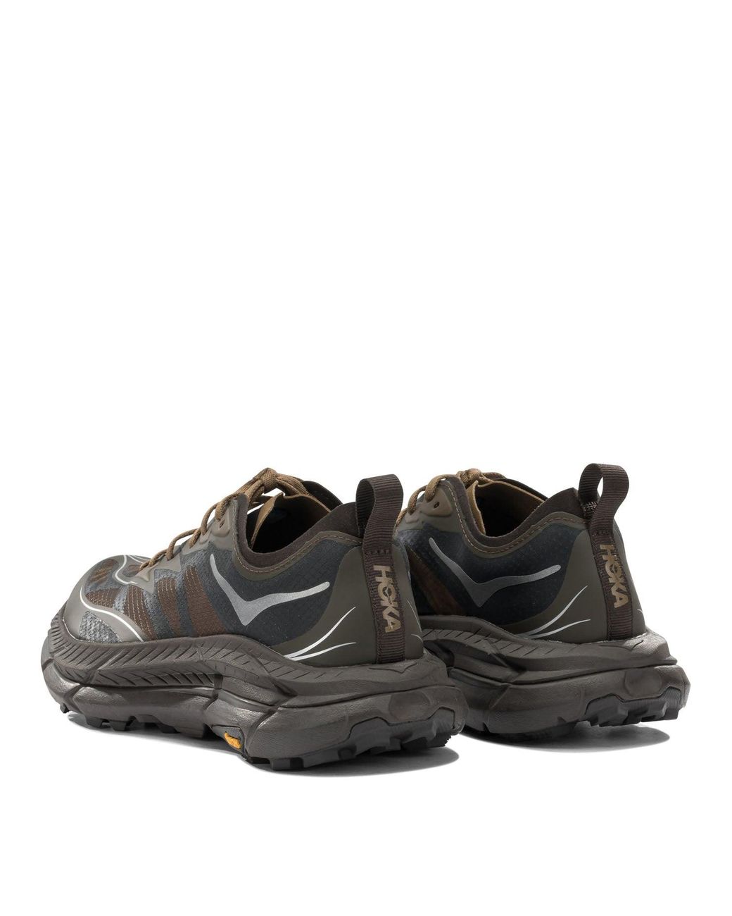 Hoka One One Black Fabric Sneakers for men
