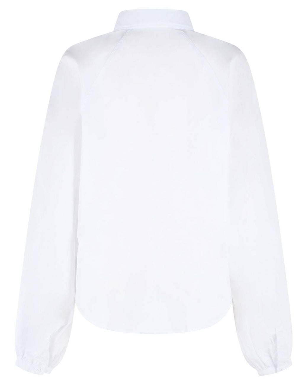 Closed White Cotton Raglan Blouse