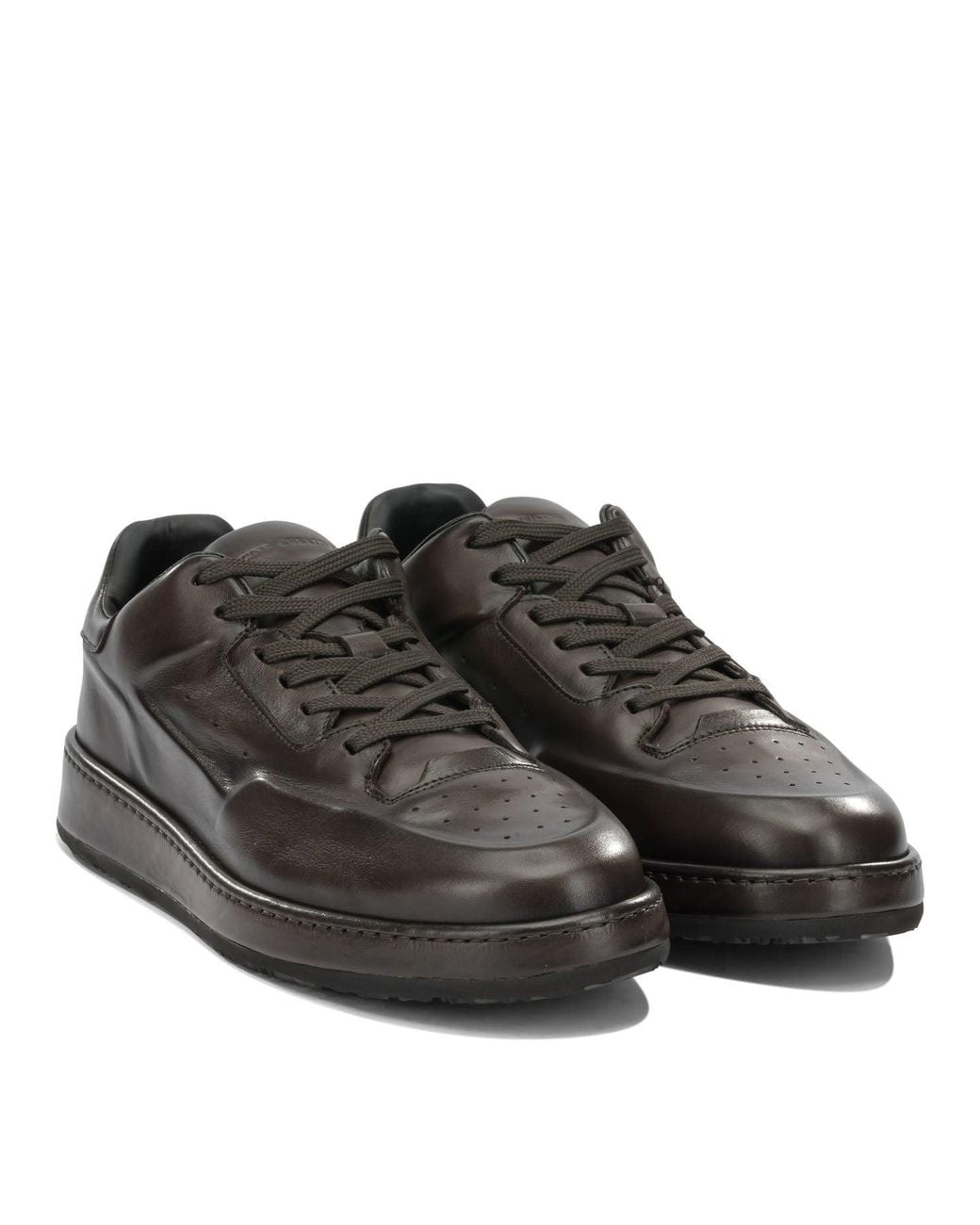 Officine Creative Black "Eraser 001" Low-Top Sneakers for men