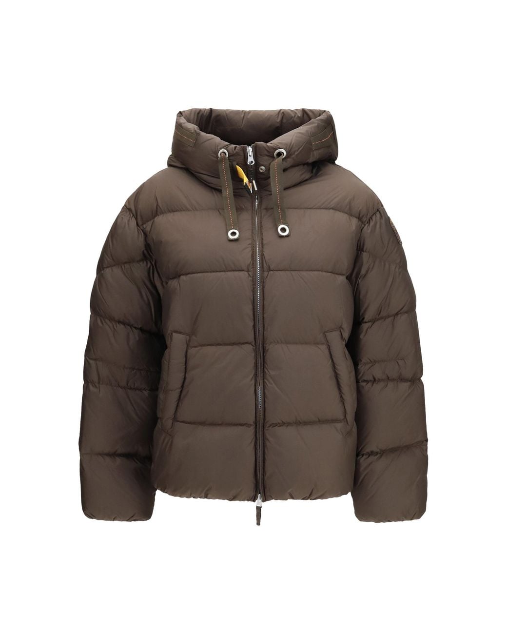 Parajumpers Brown Tilly Padded Hooded Jacket Antique