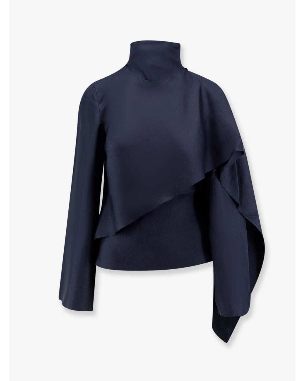 Rohe Blue Foulard Silk Shirt
