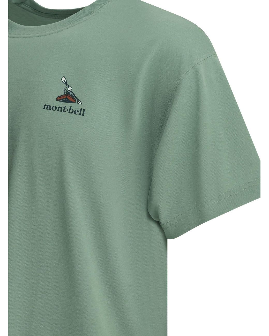 Montbell Green T-Shirts for men