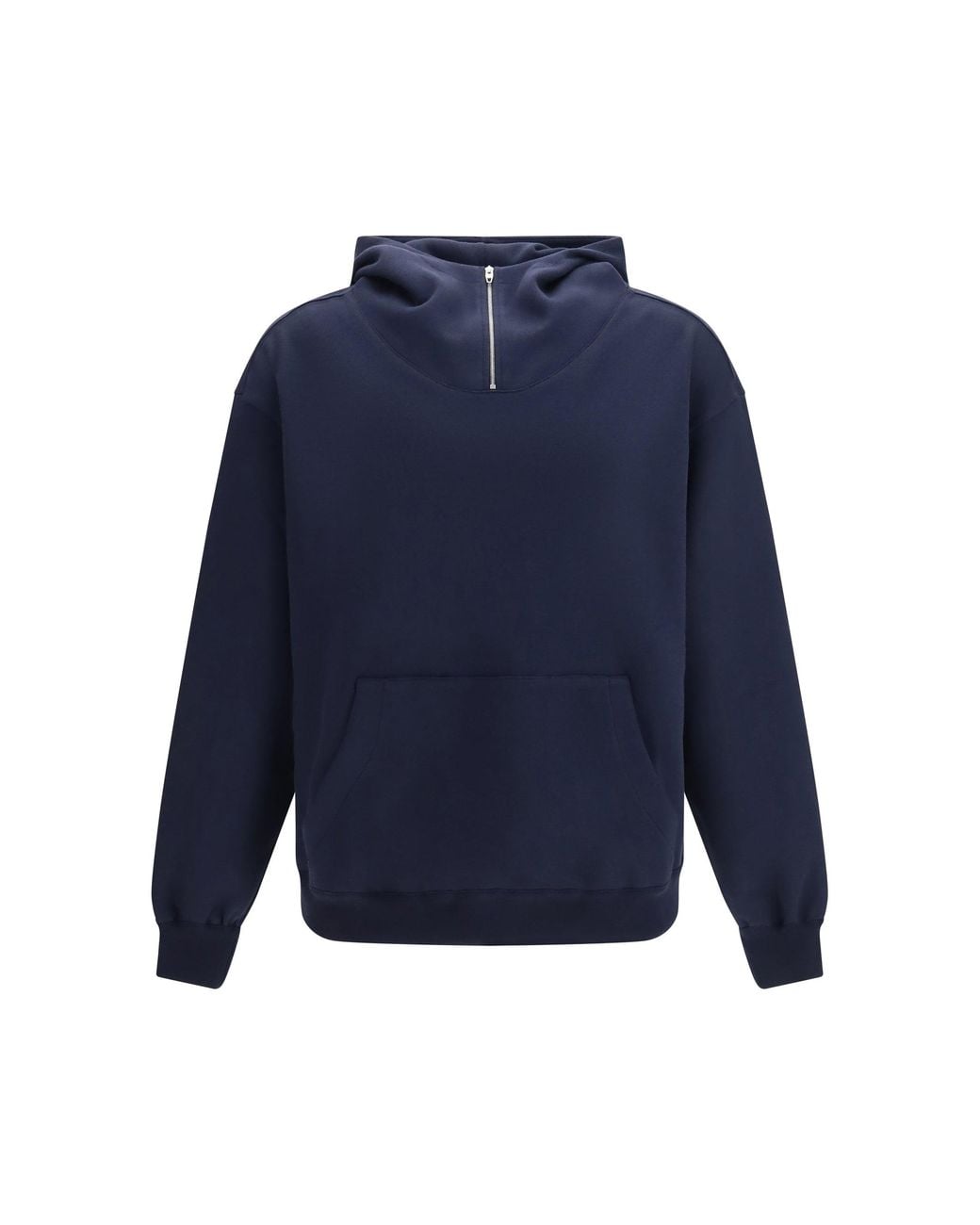 Umit Benan Blue Victory Hooded Sweatshirt Dark for men