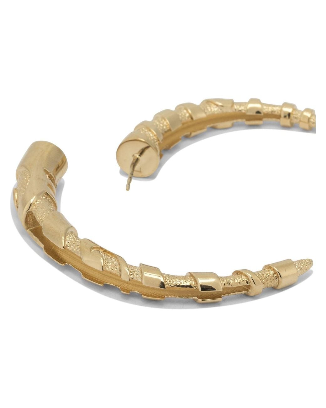 Emilio Pucci Metallic "Horn" Single Earring