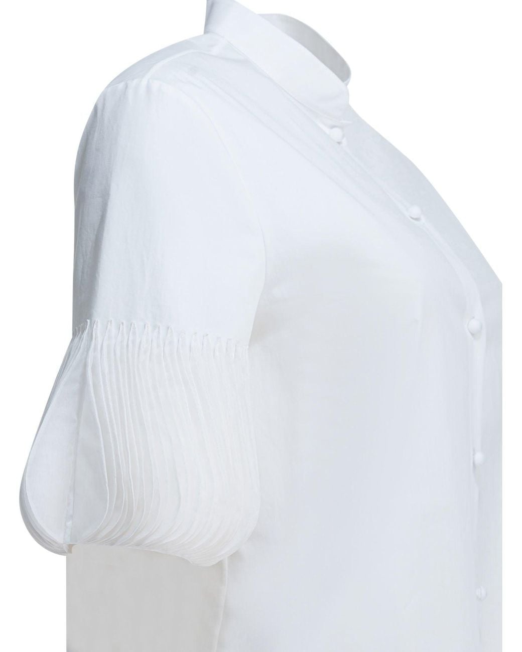 Valentino White Embroidered Casual Shirt