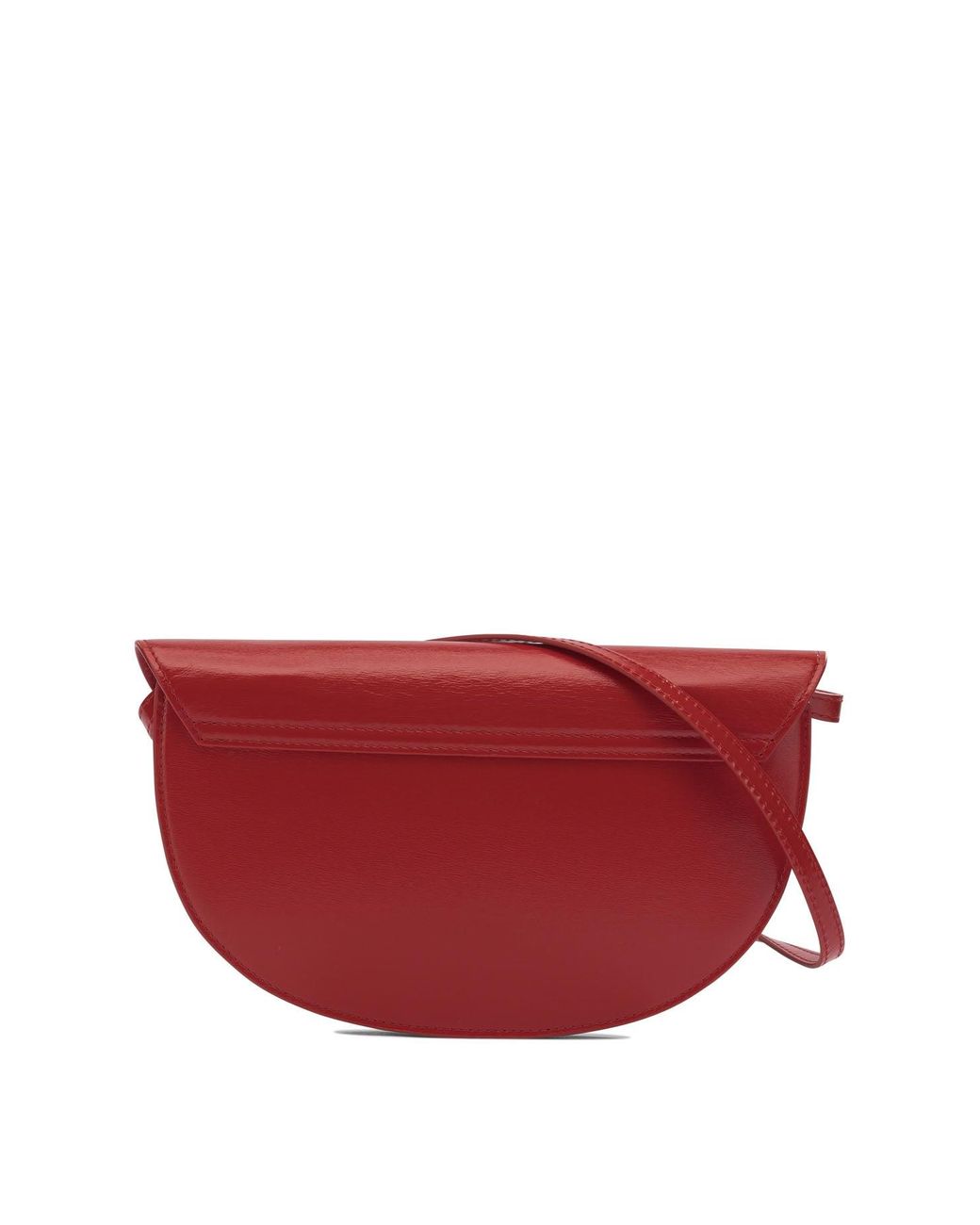 Jil Sander Red "Curve" Wallet