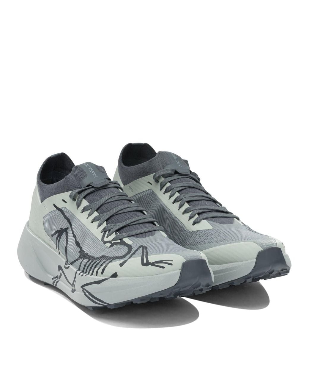 Arc'teryx Gray "Sylan 2" Low-Top Sneakers for men