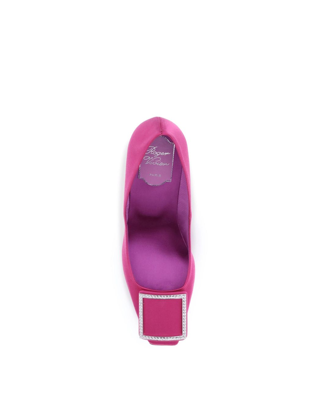 Roger Vivier Pink Satin Trompette Pumps