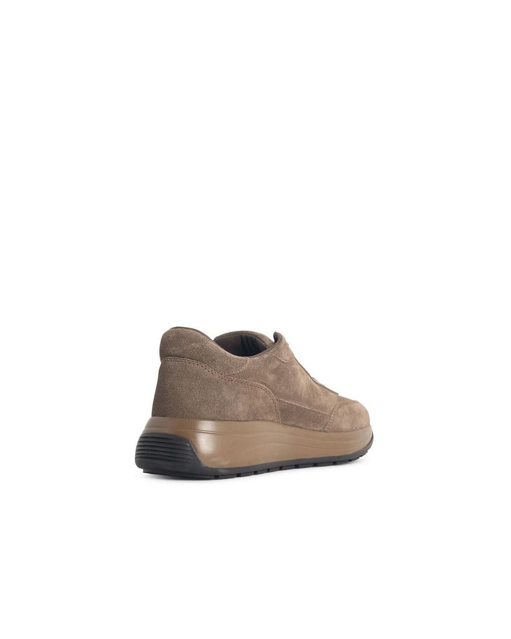 Hogan Brown 'Hi-Light' Suede Sneakers for men