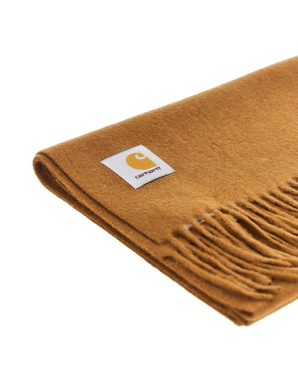 Carhartt Brown Clan Wool Scarf for men