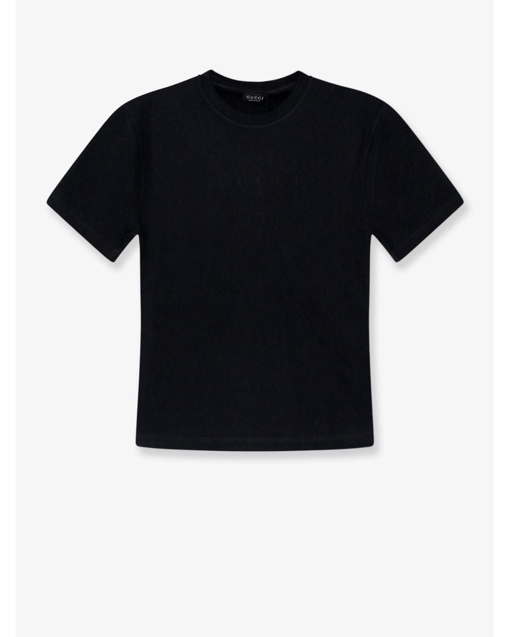 Gucci Black Technical Cotton Jersey T-Shirt