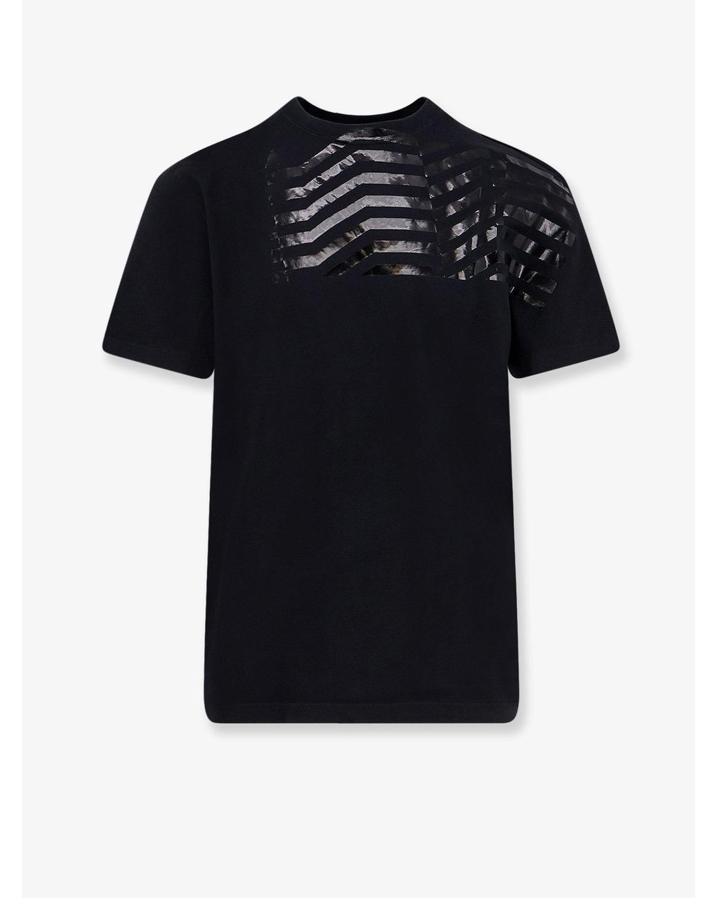 Golden Goose Deluxe Brand Black Cotton T-Shirt for men