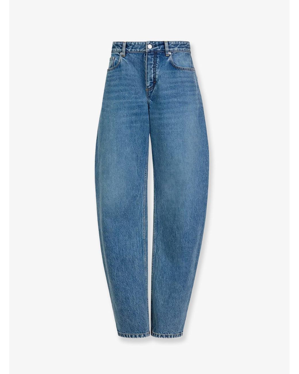 Alaïa Blue Denim Jeans