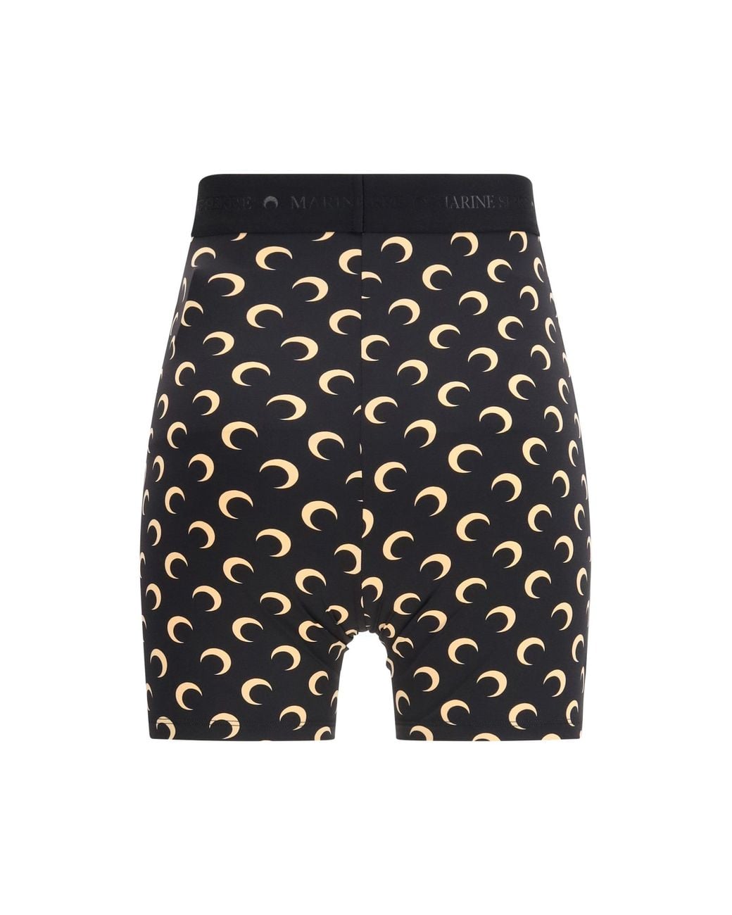 MARINE SERRE Gray Technical Stretch Fabric Shorts