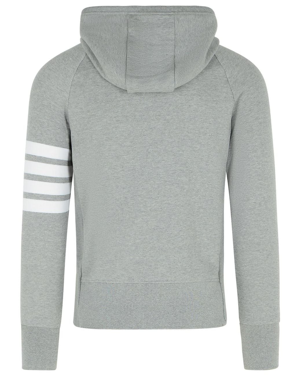 Thom Browne Gray Cotton Sweatshirt for men