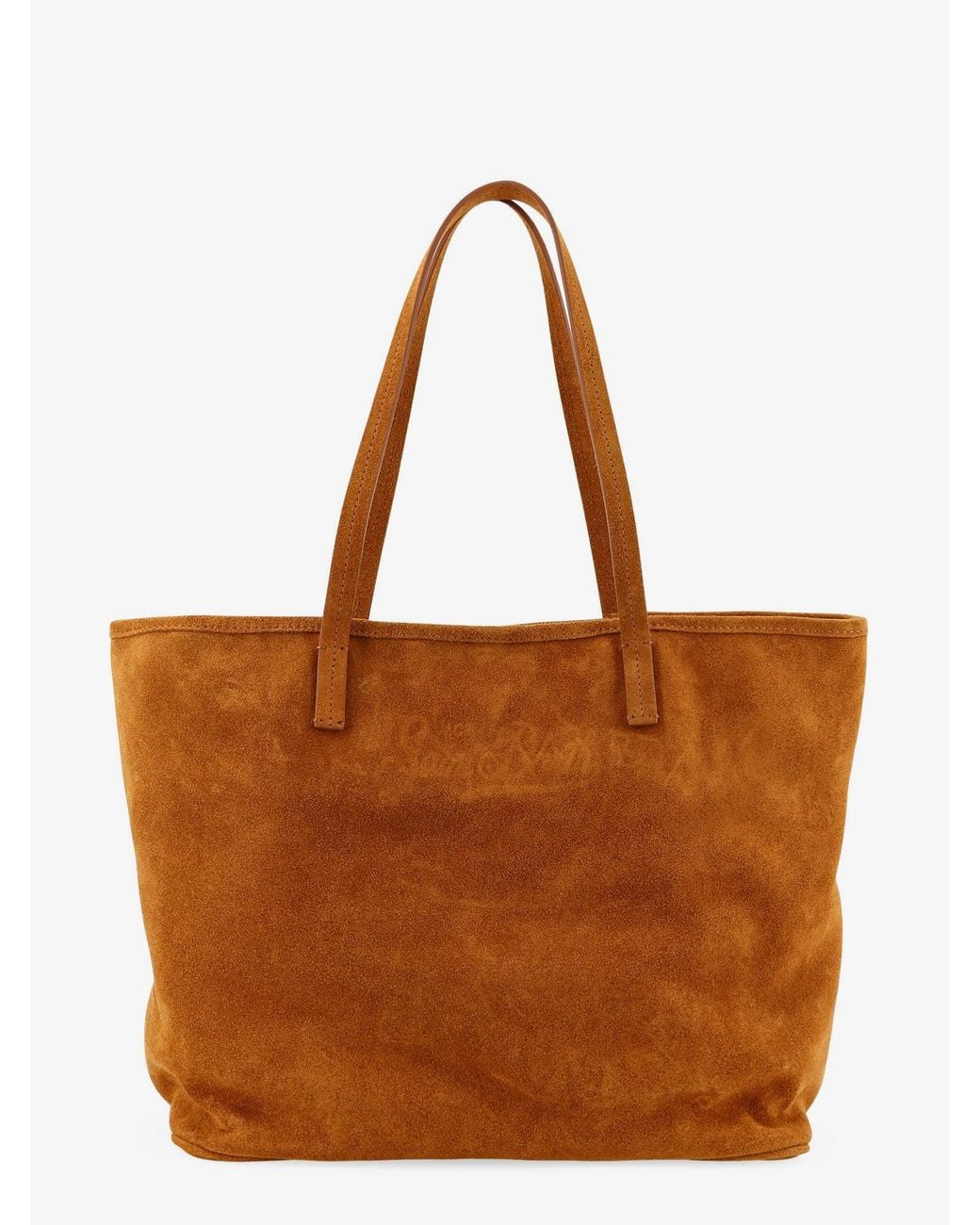 Mc2 Saint Barth Brown Shoulder Bag City Suede