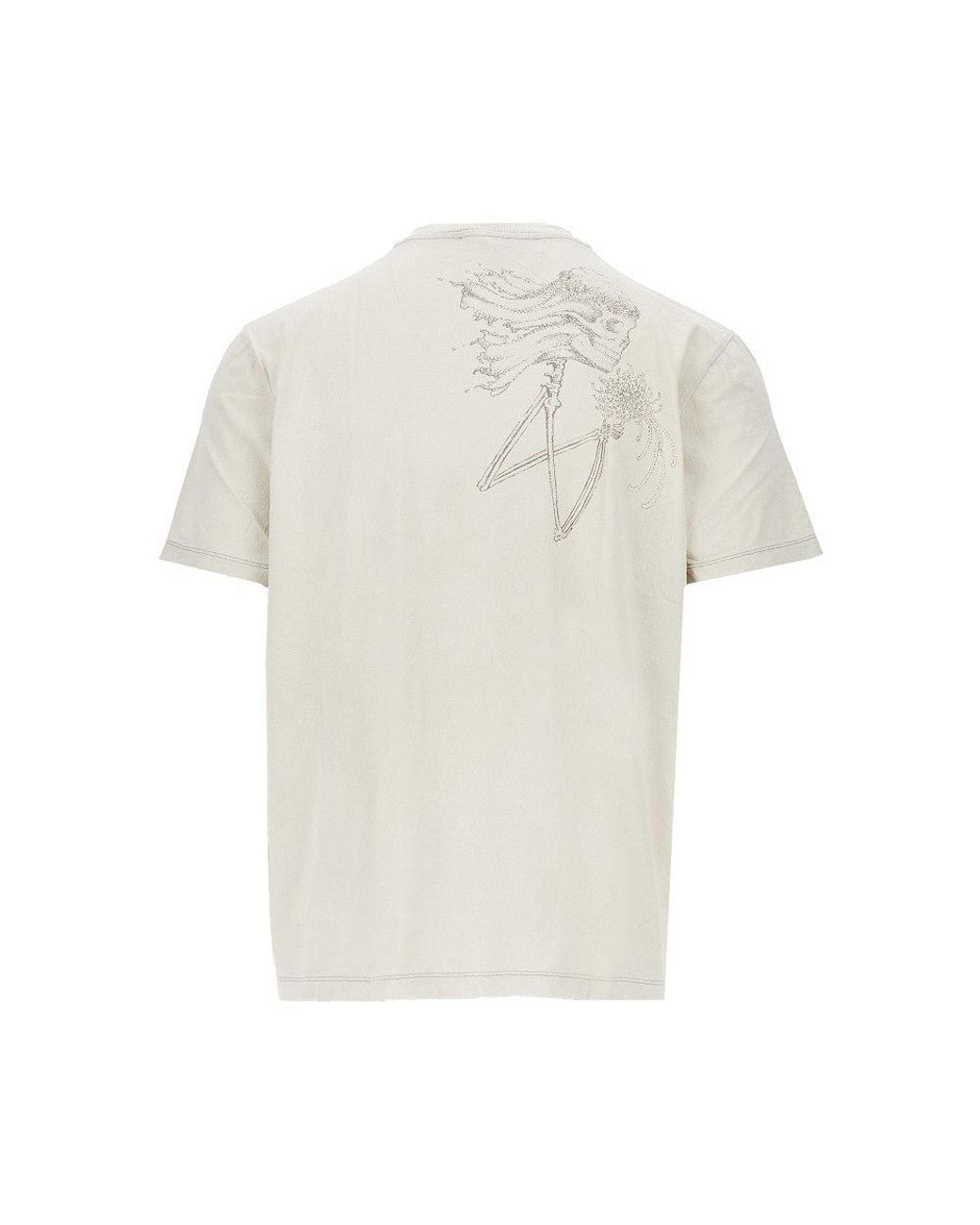 Our Legacy White 'Box' Short-Sleeved T-Shirt for men