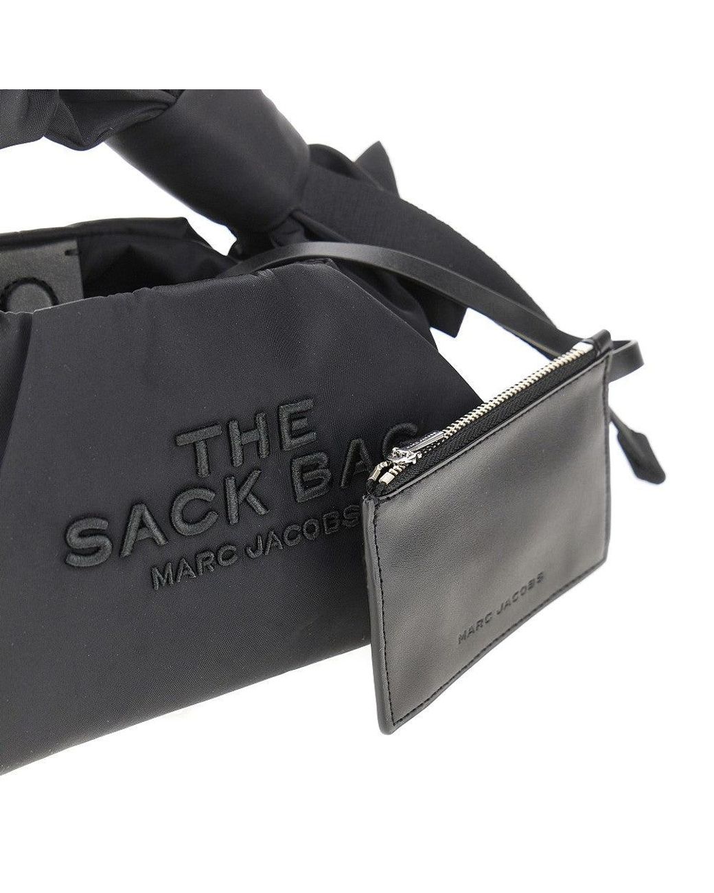 Marc Jacobs Blue The Bow Nylon Mini Sack Bag