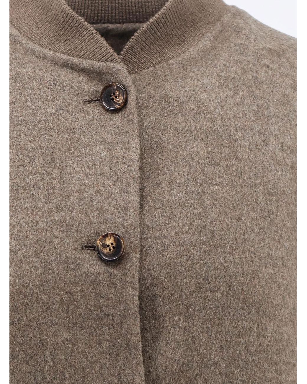 Loro Piana Brown Dexton Cashmere Coat